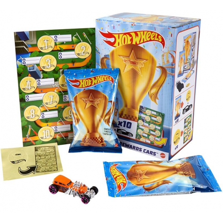 Hot Wheels GWN97 Rewards 10x autka niespodzianki